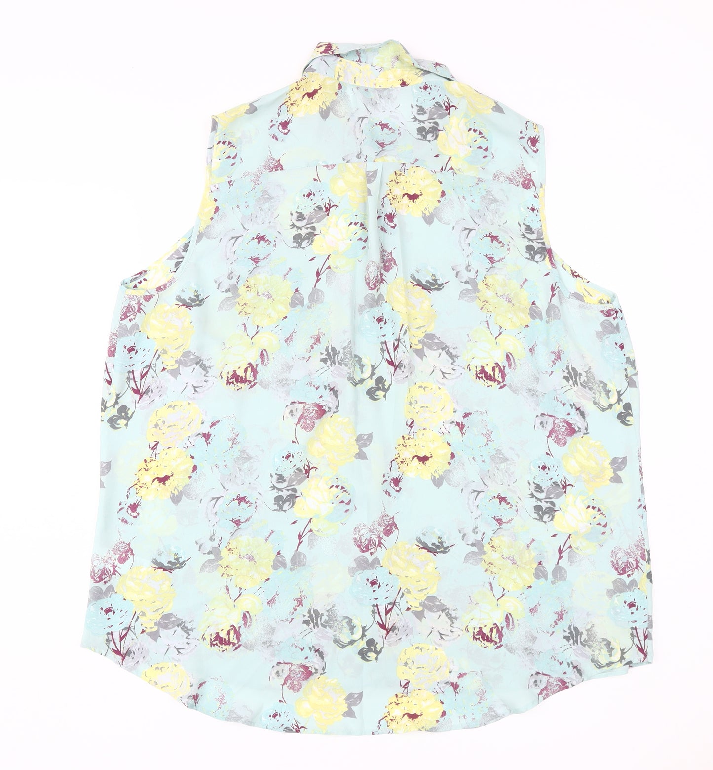 Next Women's Floral Blouse UK Size 22, Sleeveless