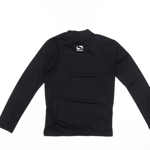 Sondico Boys Black Long Sleeve Sports Top Size 5-6 Years