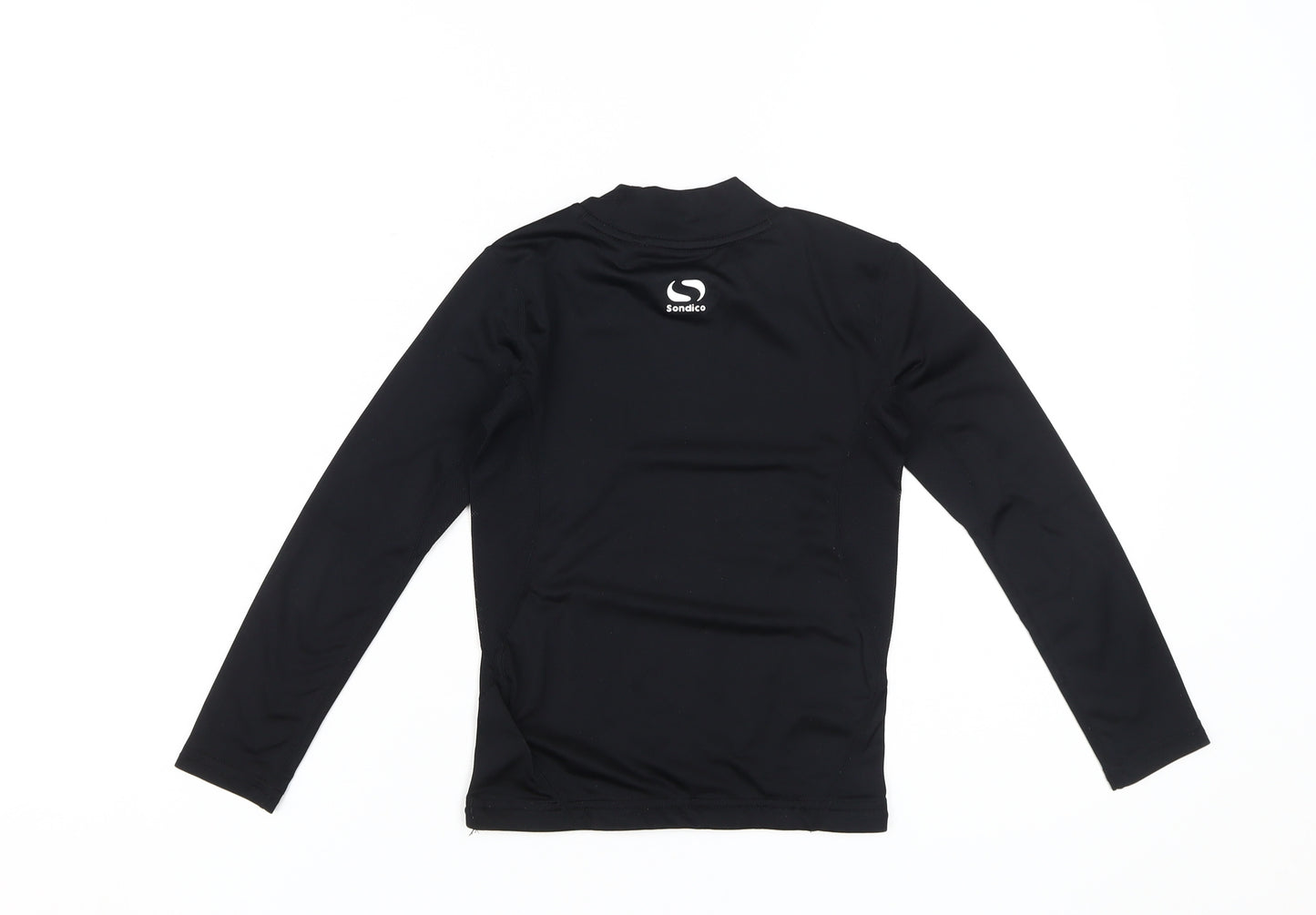 Sondico Boys Black Long Sleeve Sports Top Size 5-6 Years