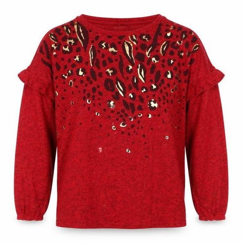 Kaleidoscope Women's Red Animal Print T-Shirt, Size 18
