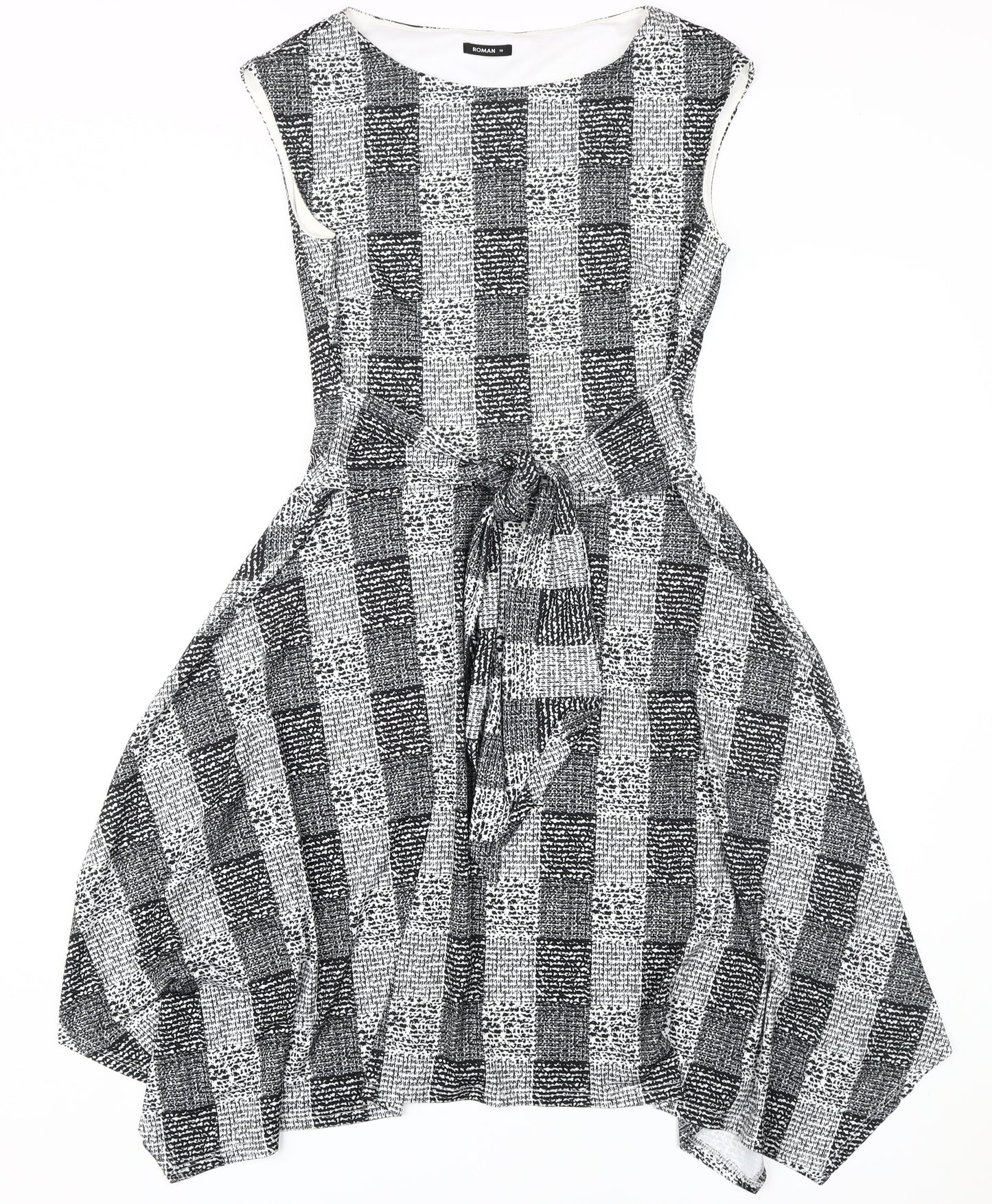 Roman Women's Multicoloured A-Line Dress Size 10