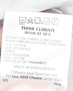 Marks and Spencer Men's White Chino Trousers, L, New