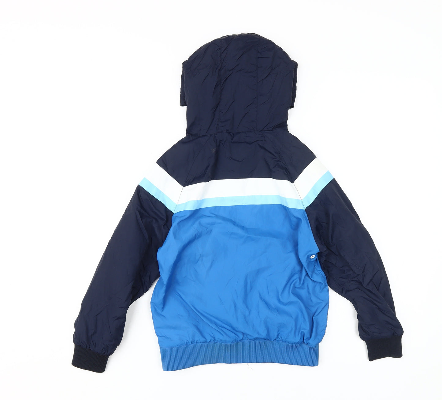 Next Boys Blue Jacket 7 Years Zip Lined Casual