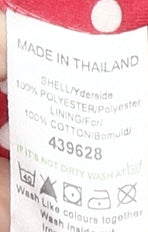 Next Girls Red Pea Coat, Size 2-3 Years