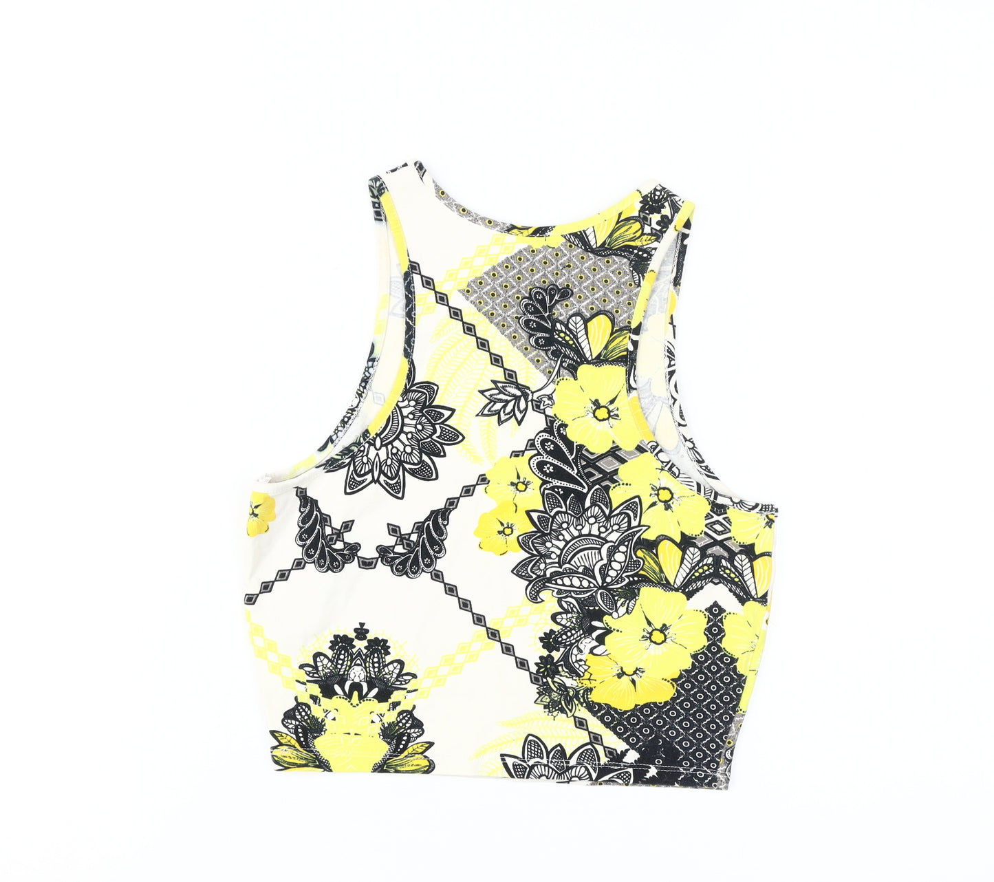 River Island Women's Geometric Tank Multicoloured Size 10