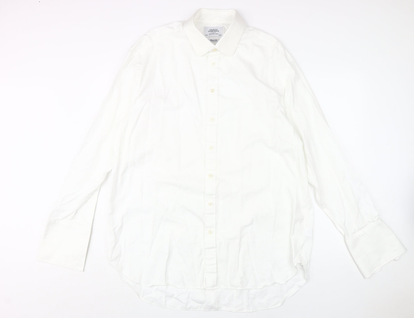 Charles Tyrwhitt Men's White Classic Fit Dress Shirt