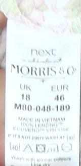 Next Women's Multicoloured Floral Blouse, Size 18, Casual Style