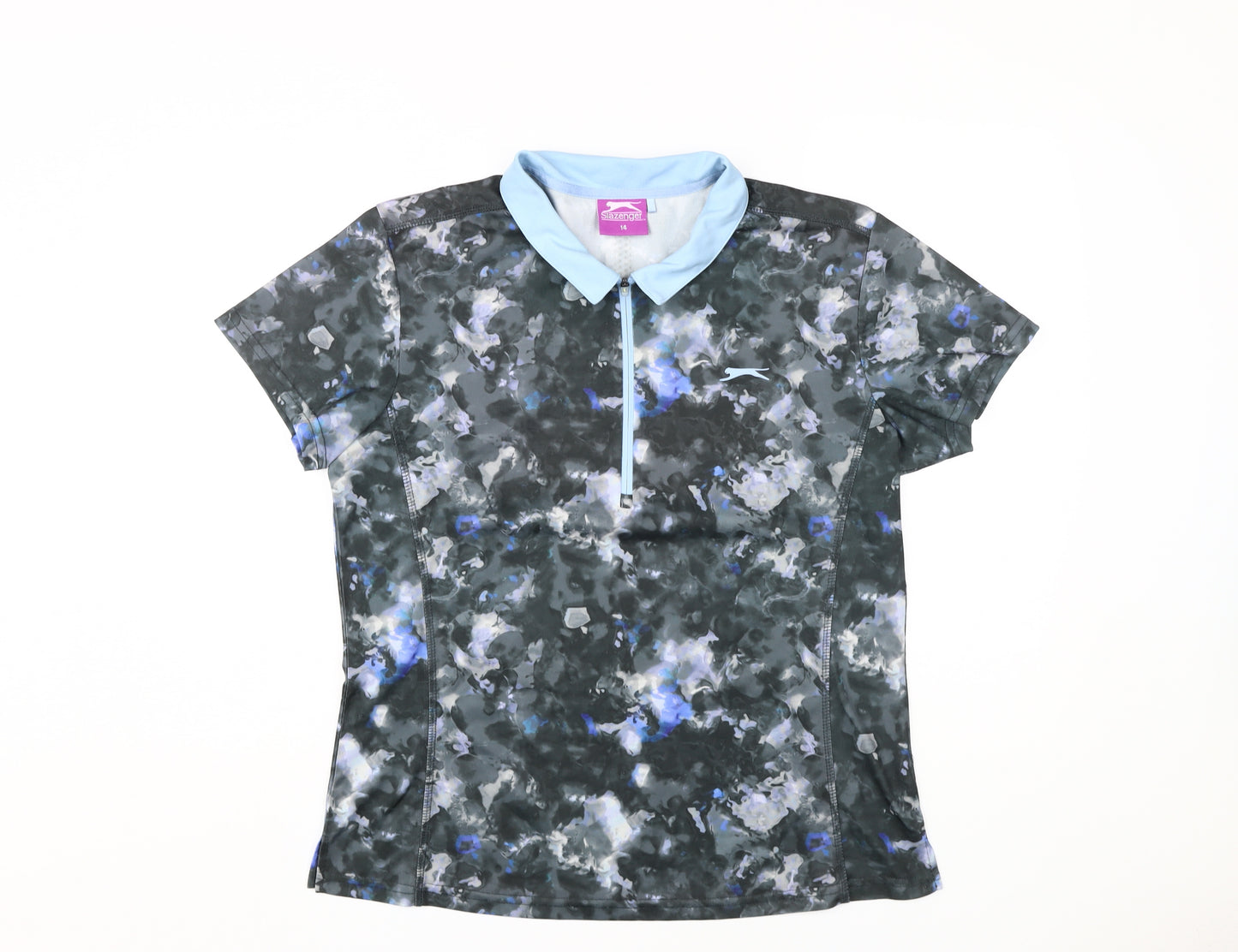 Slazenger Women's Multicoloured Polo Shirt Size 14