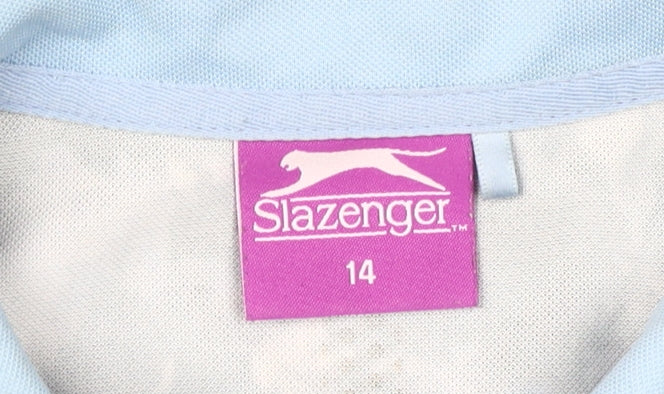 Slazenger Women's Multicoloured Polo Shirt Size 14