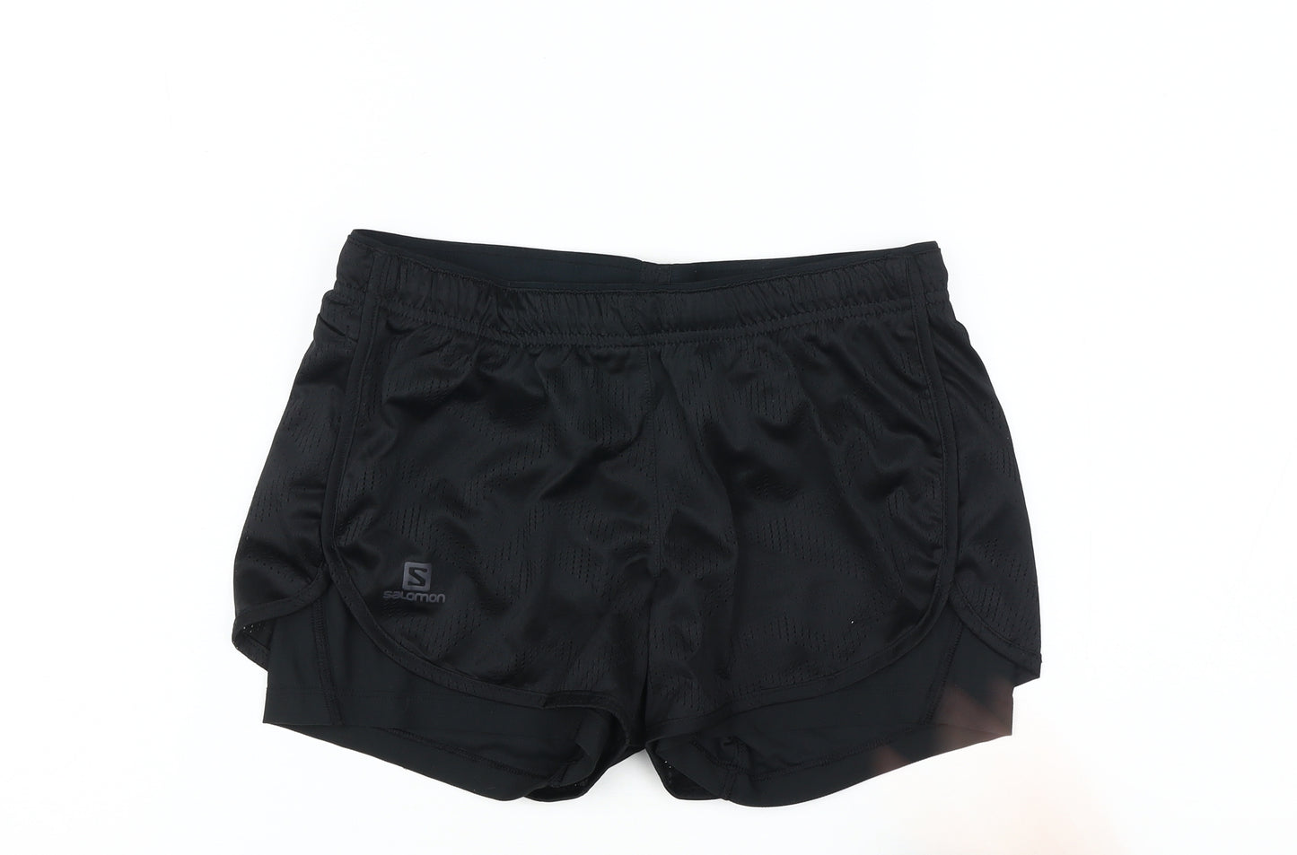 Salomon Women's Black XS Athletic Running Shorts