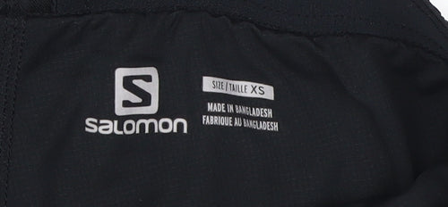 Salomon Women's Black XS Athletic Running Shorts