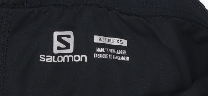 Salomon Women's Black XS Athletic Running Shorts