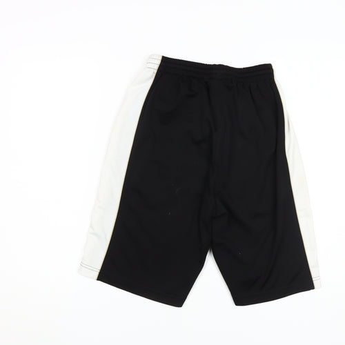 Puma Men's Black Shorts, S, Elastic Waist, Logo