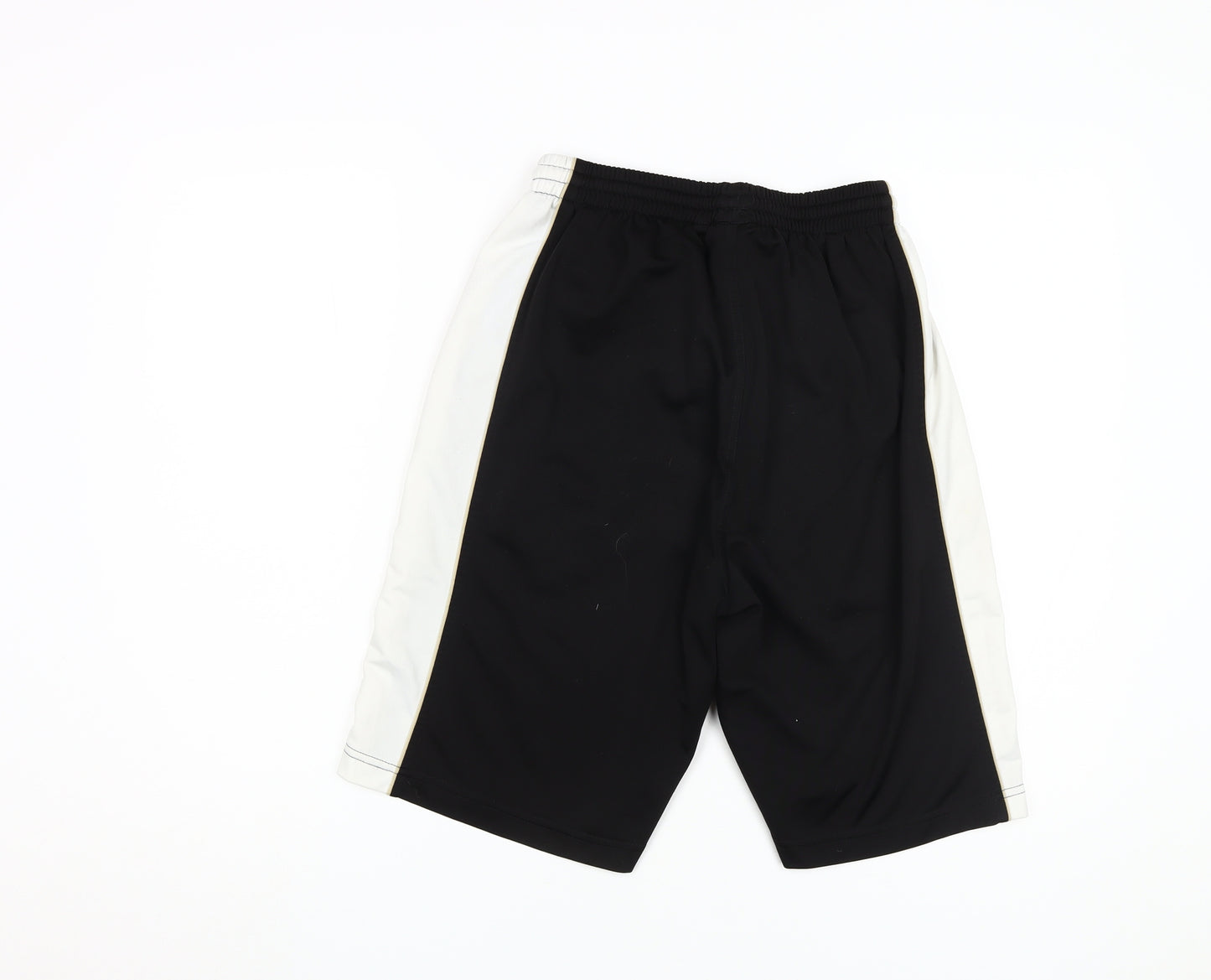 Puma Men's Black Shorts, S, Elastic Waist, Logo