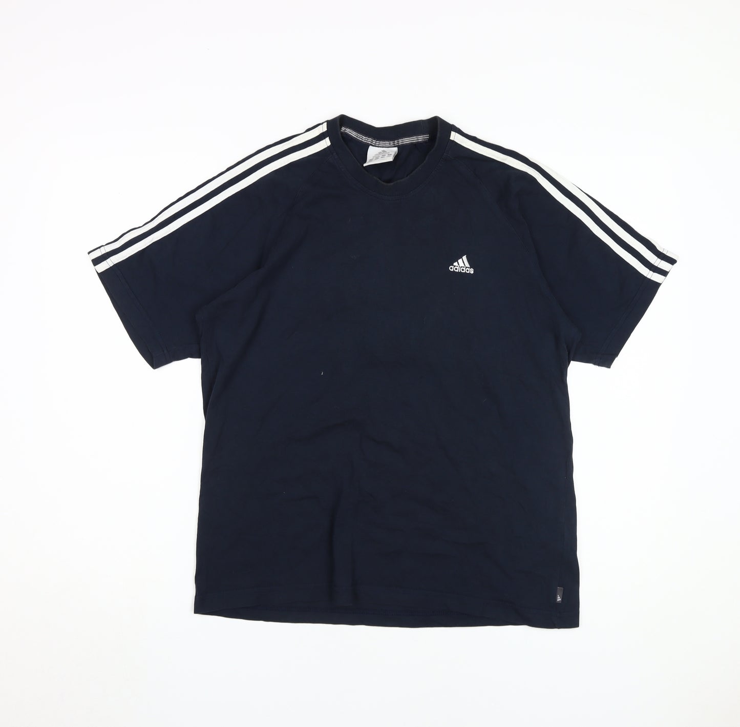 Adidas Men's Blue Medium Short Sleeve T-Shirt