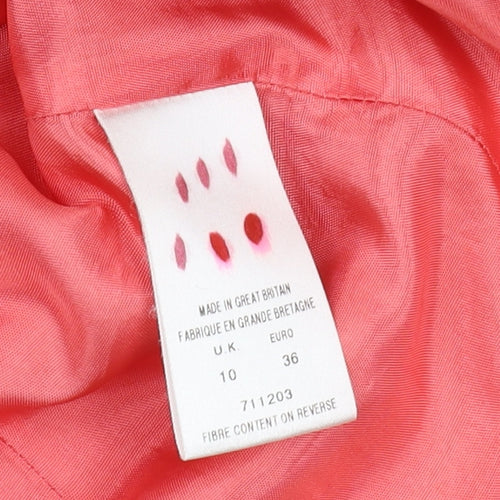 Alexon Women's Pink Blazer Size 10 with Notch Lapel