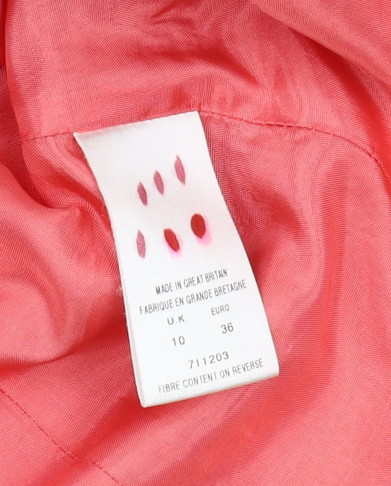Alexon Women's Pink Blazer Size 10 with Notch Lapel