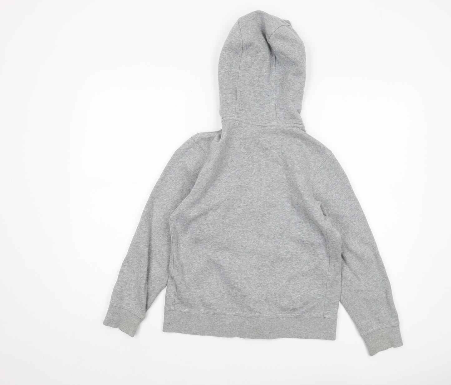 Nike Boys Grey Full Zip Hoodie M Medium