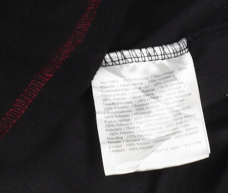 Regatta Women's Black Fleece Pullover, Size 10, Zip Neck