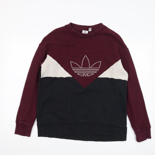 Adidas Women's Multicoloured Sweatshirt Size 8
