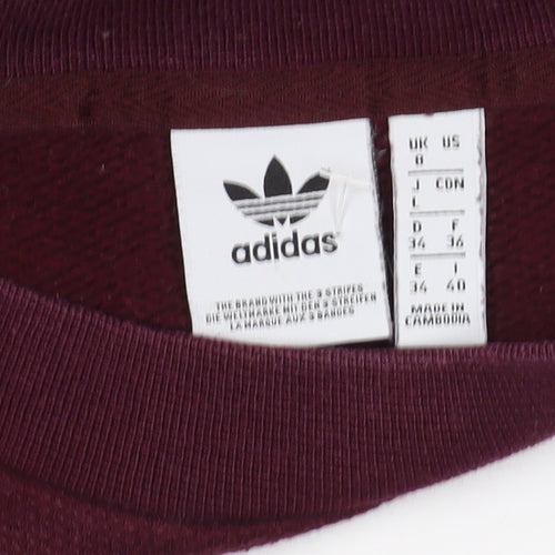 Adidas Women's Multicoloured Sweatshirt Size 8