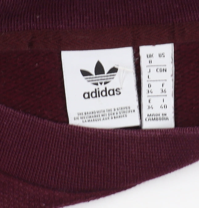 Adidas Women's Multicoloured Sweatshirt Size 8