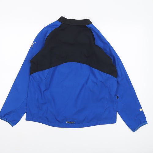 Puma Boys Blue Pullover Sweatshirt, Size UK 12, Logo Accent
