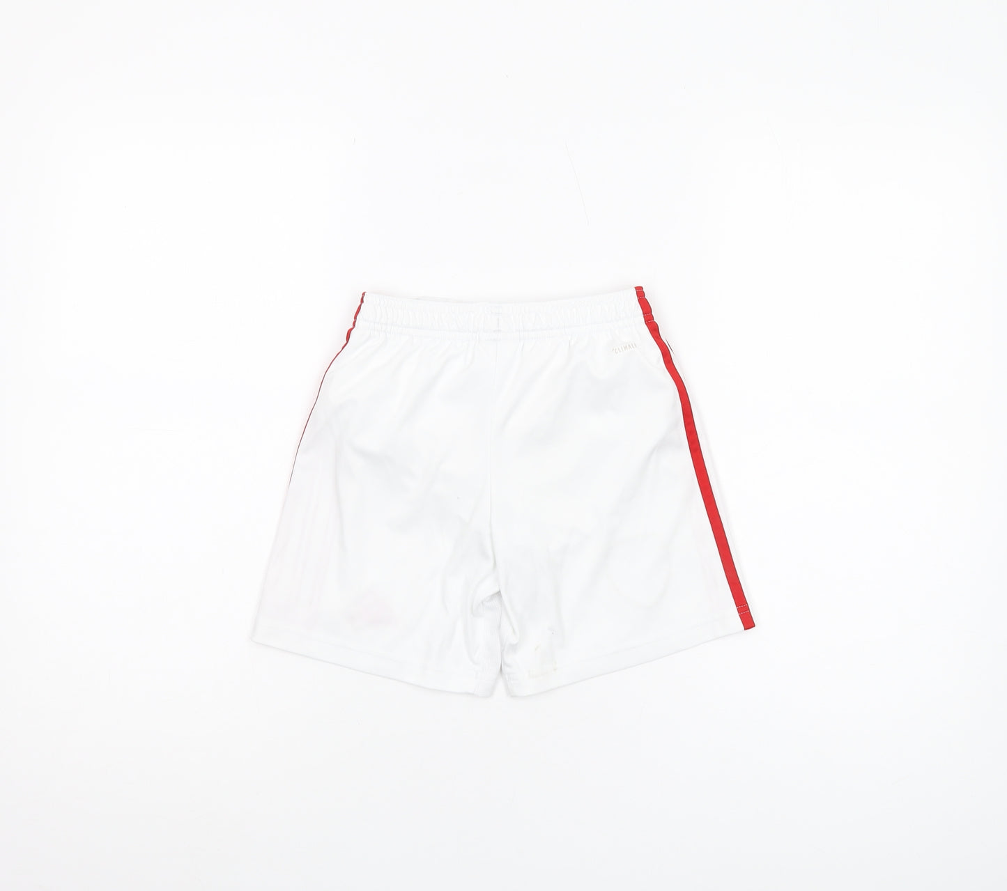 Adidas Boys White XS Athletic Football Shorts