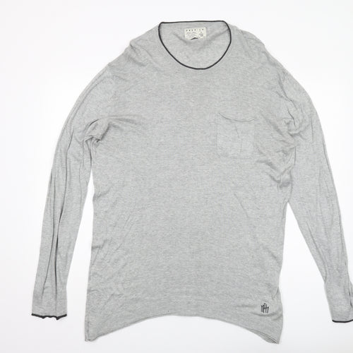 Jack & Jones Men's Grey 2XL Pullover Jumper