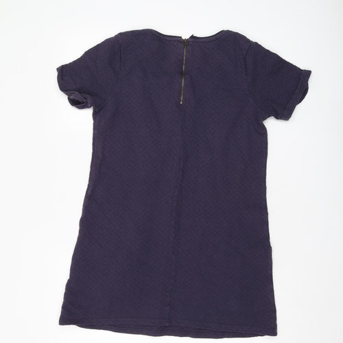 FatFace Women's Blue Short Sleeve Dress, Size 12