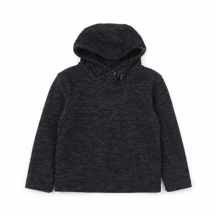 Regatta Boys Black Fleece Hoodie 7-8 Years Pullover