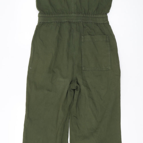 Whistles Women's Green Jumpsuit, Size 10, Casual Style
