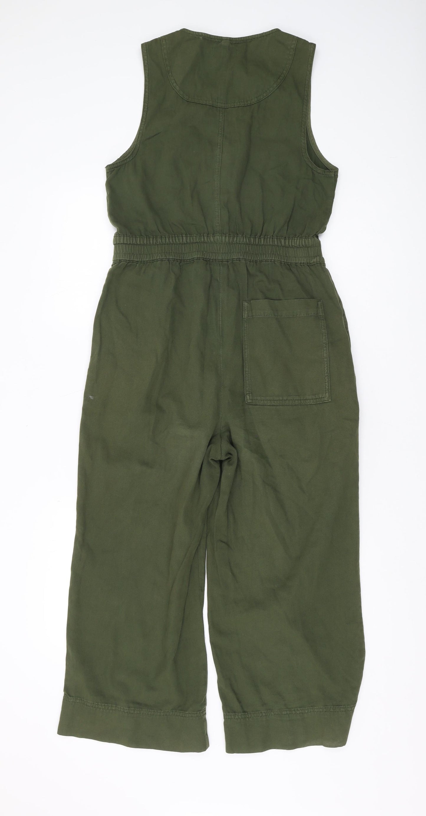 Whistles Women's Green Jumpsuit, Size 10, Casual Style