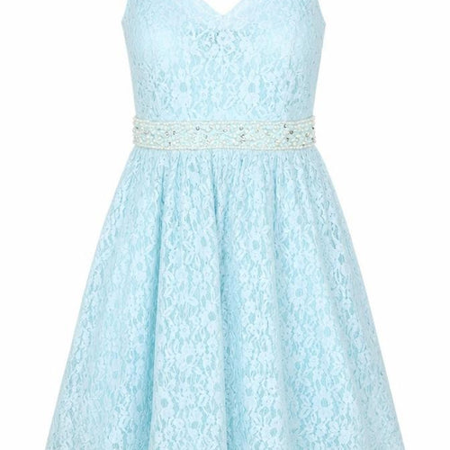 Quiz Women Blue A-Line Knee Length Dress