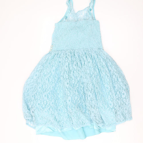 Quiz Women Blue A-Line Knee Length Dress