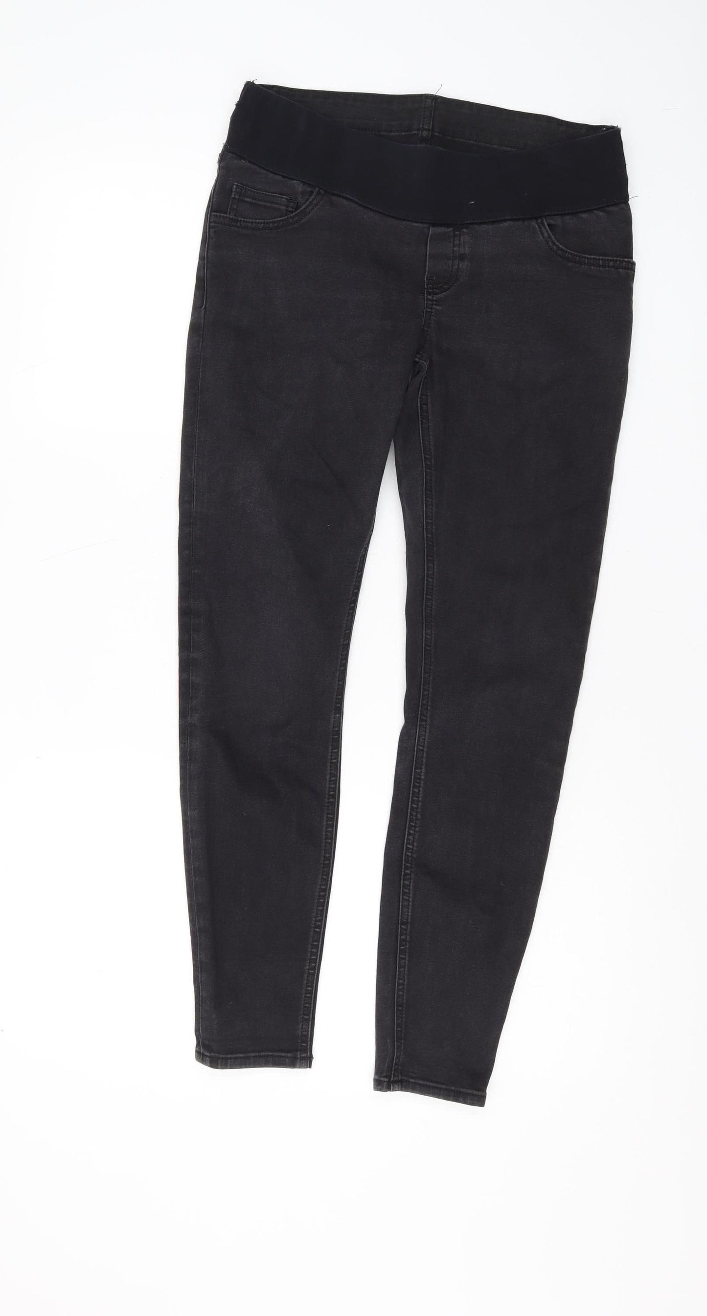 ASOS Women's Black Jegging Size 10 Elastic Waist