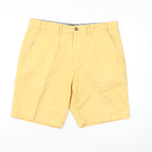 Maine New England Men's Beige Chino Shorts, Size 36