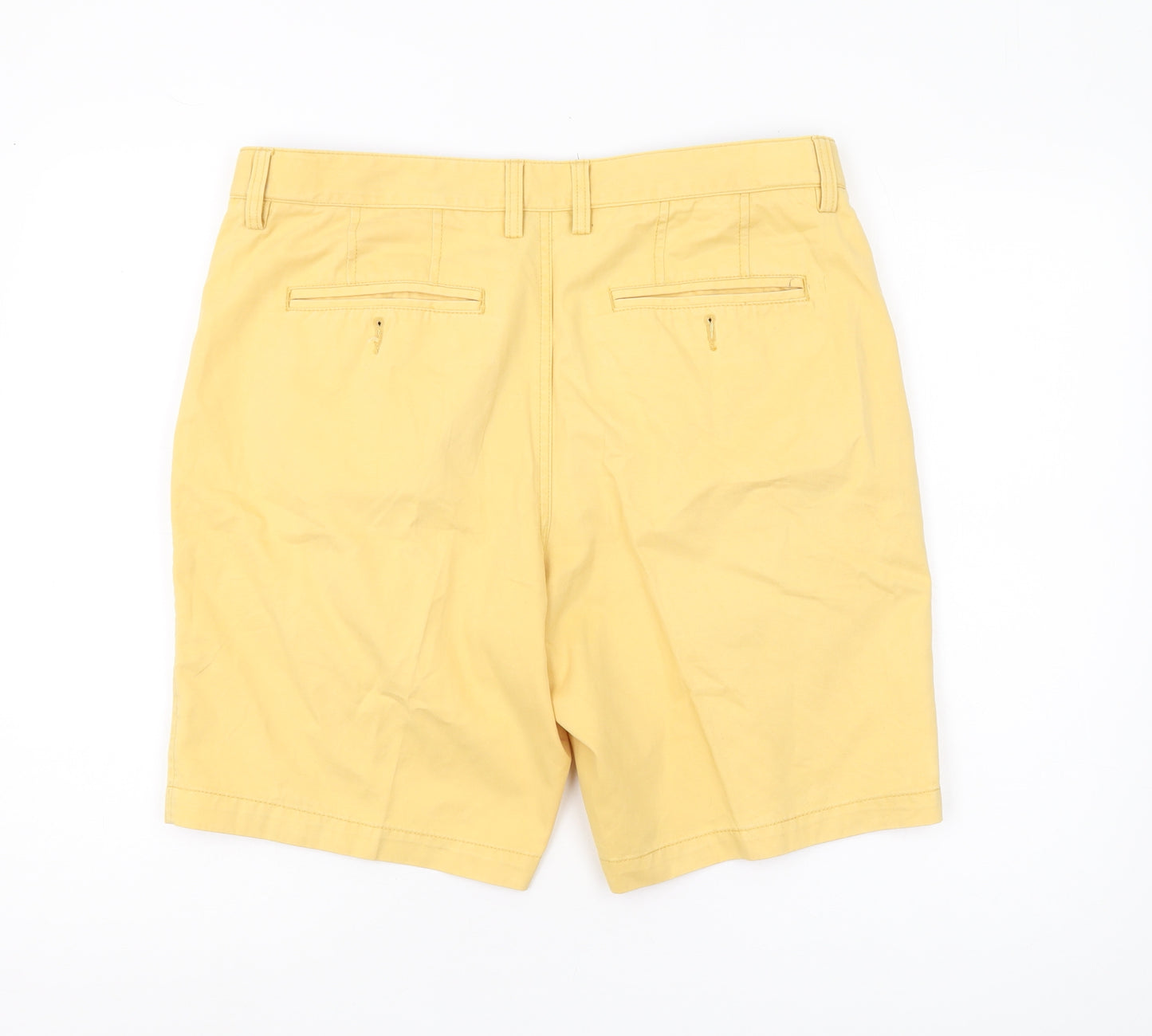 Maine New England Men's Beige Chino Shorts, Size 36