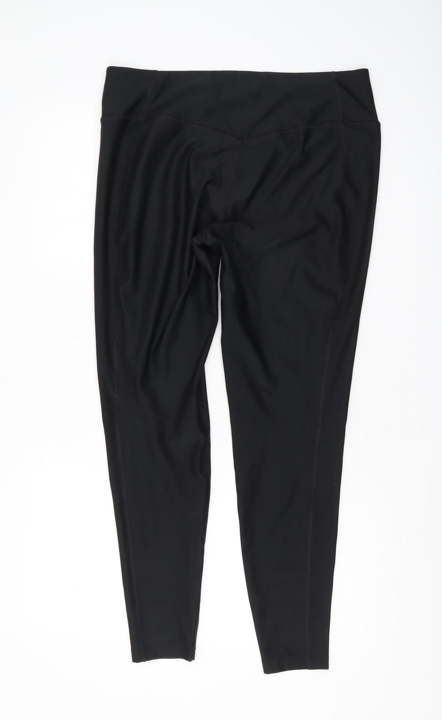 Nike Women's Black Leggings, XL, Moisture Wicking Activewear