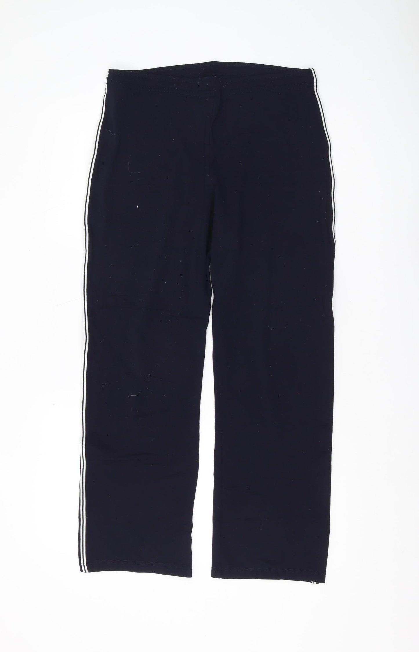 Marks and Spencer Women's Black Straight Trousers Size 14