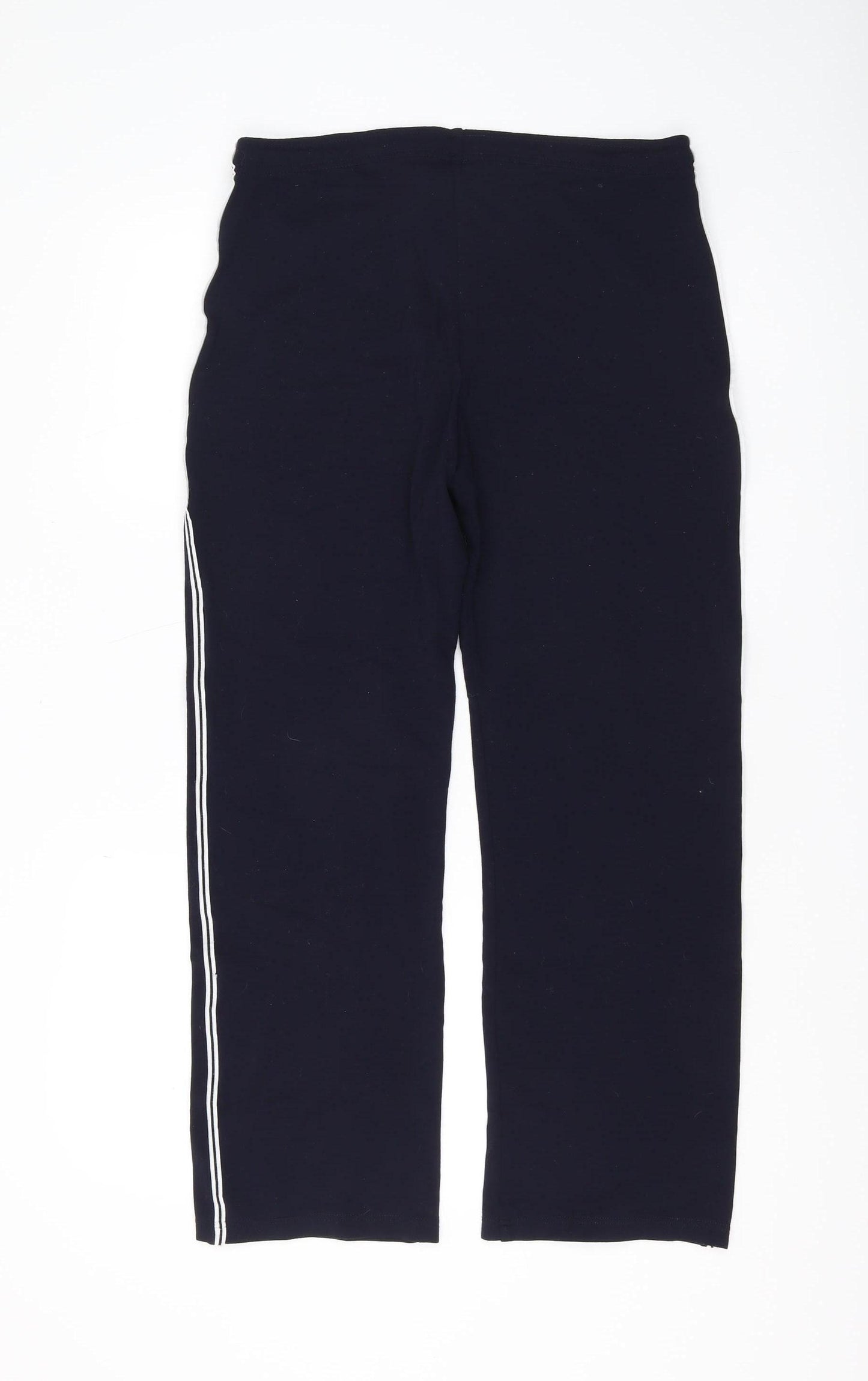 Marks and Spencer Women's Black Straight Trousers Size 14