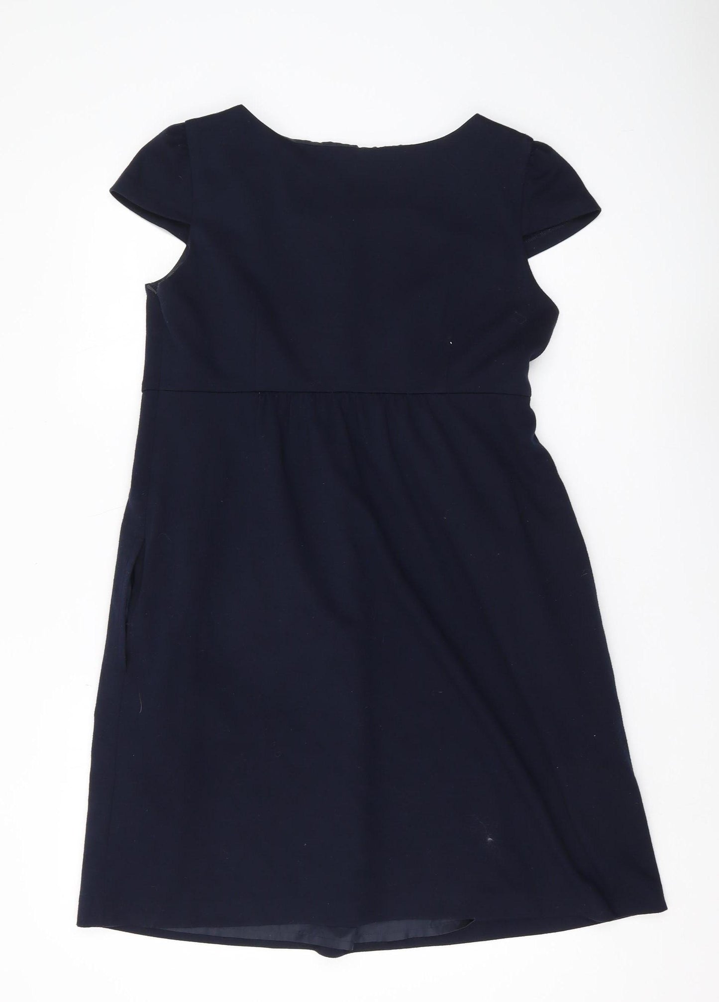 Marks and Spencer Women's Blue Shift Dress Size 14