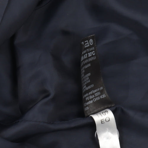Marks and Spencer Women's Blue Shift Dress Size 14