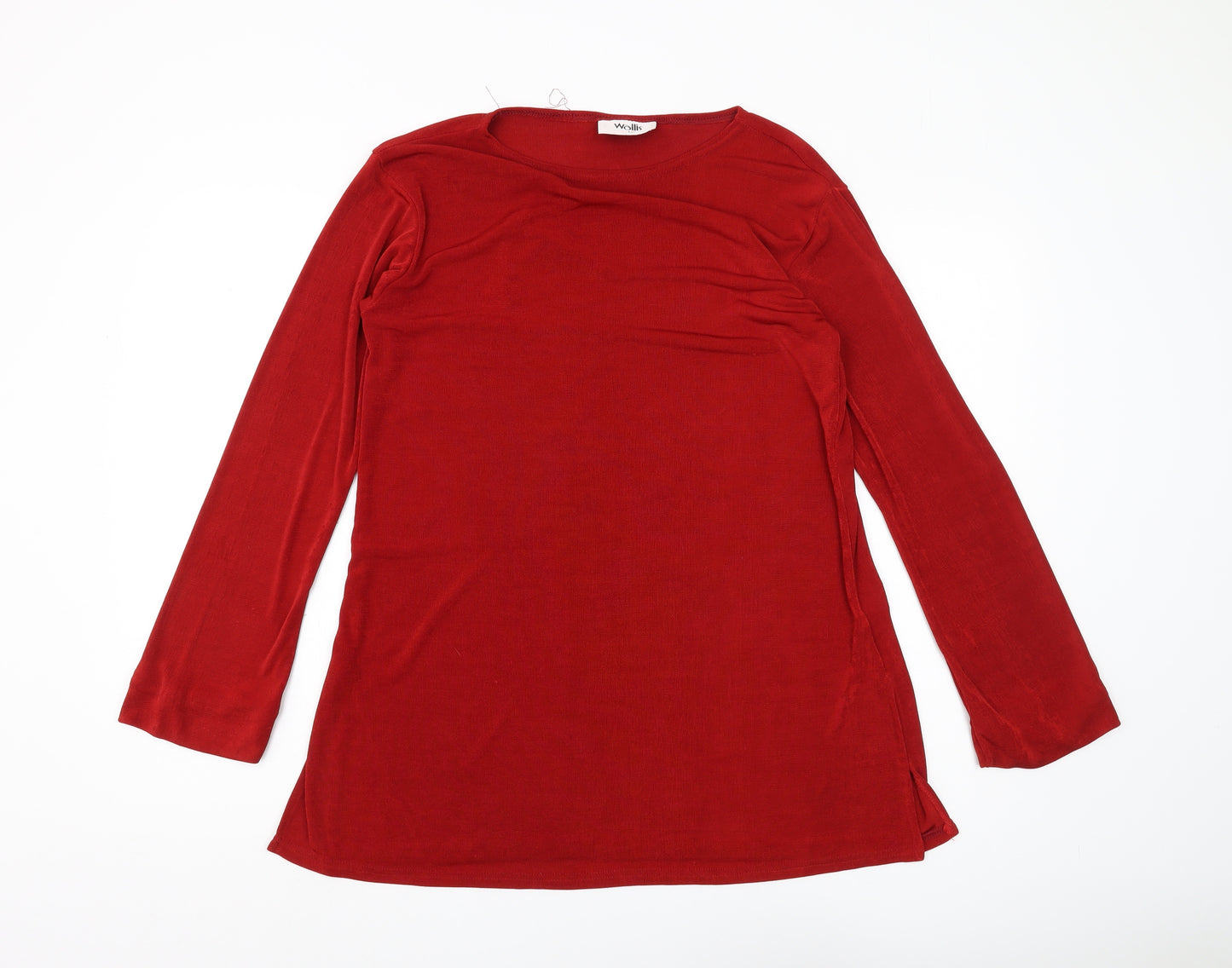 Wallis Women's Red Tunic, Size 12, Autumn Chic