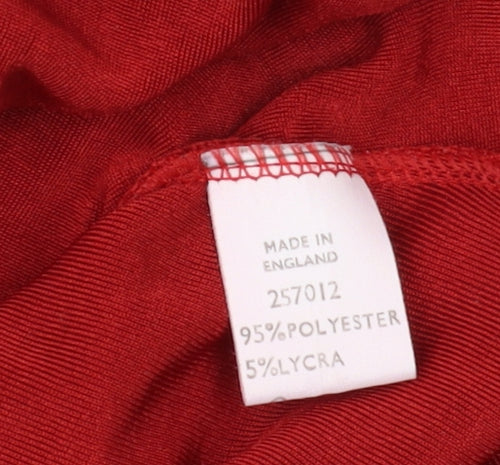 Wallis Women's Red Tunic, Size 12, Autumn Chic