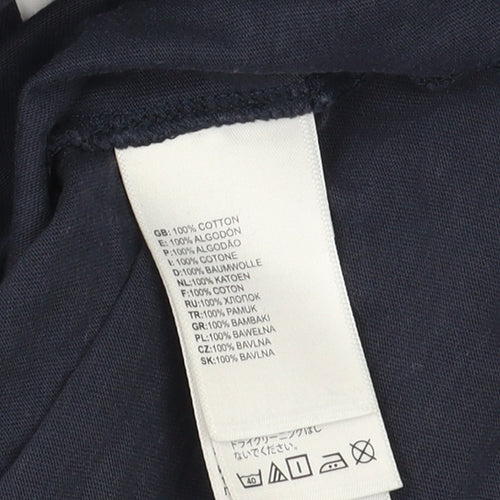 The North Face Men's Blue Logo T-Shirt L