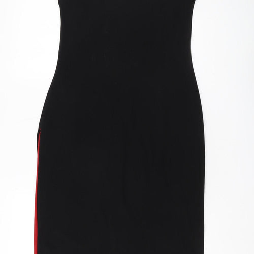 Bay Black Floral Slip Dress, Women, Size 14, Party