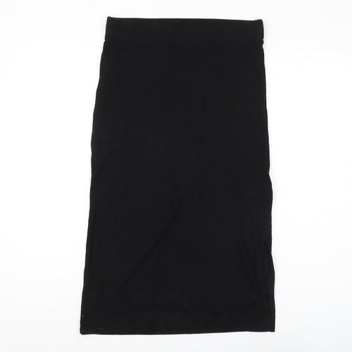 Banana Republic Women Black S Pencil Skirt Stretch