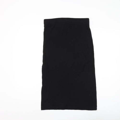 Banana Republic Women Black S Pencil Skirt Stretch