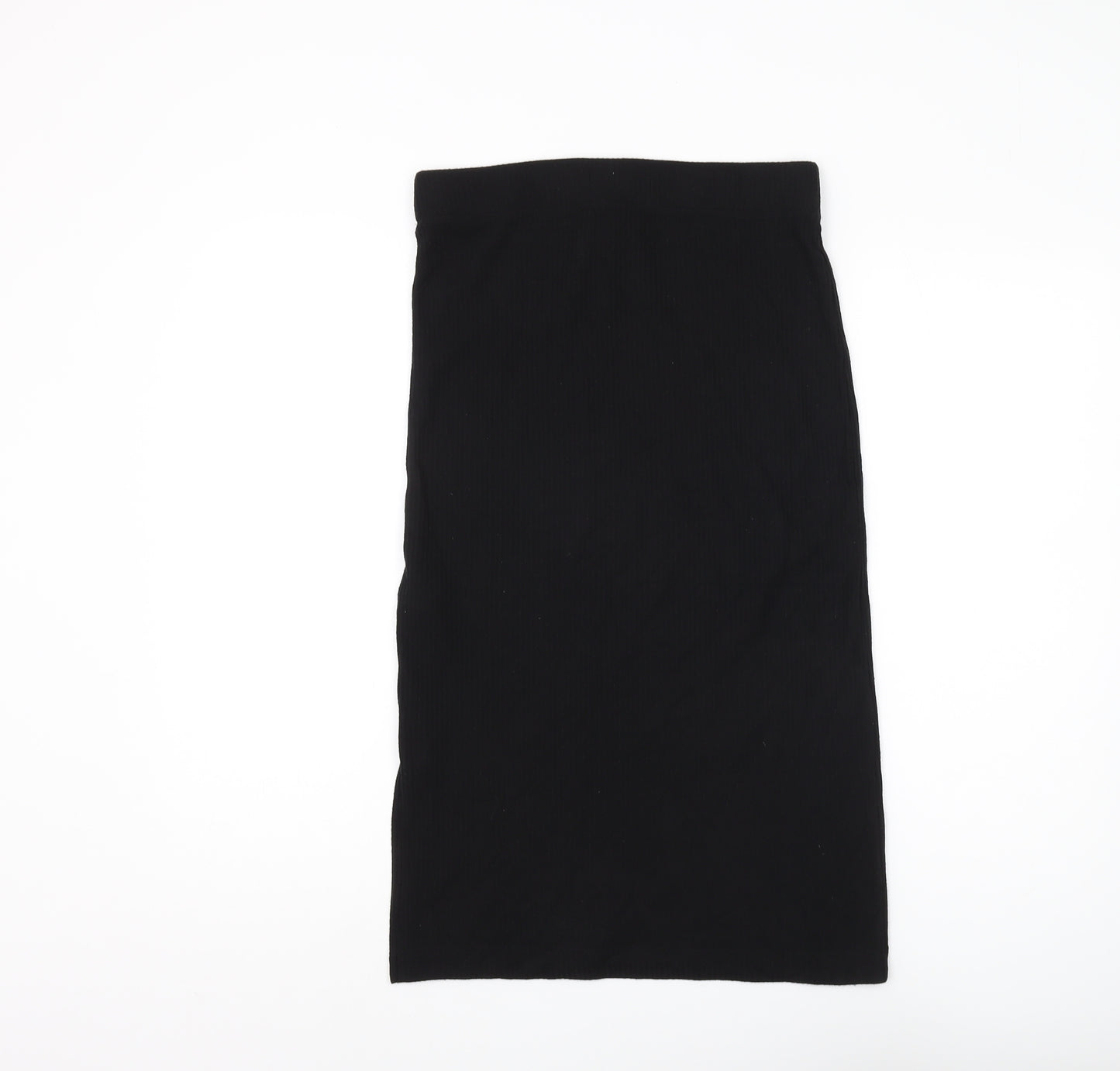Banana Republic Women Black S Pencil Skirt Stretch